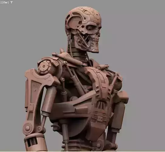 T-600 Terminator Salvation V2 3D print model