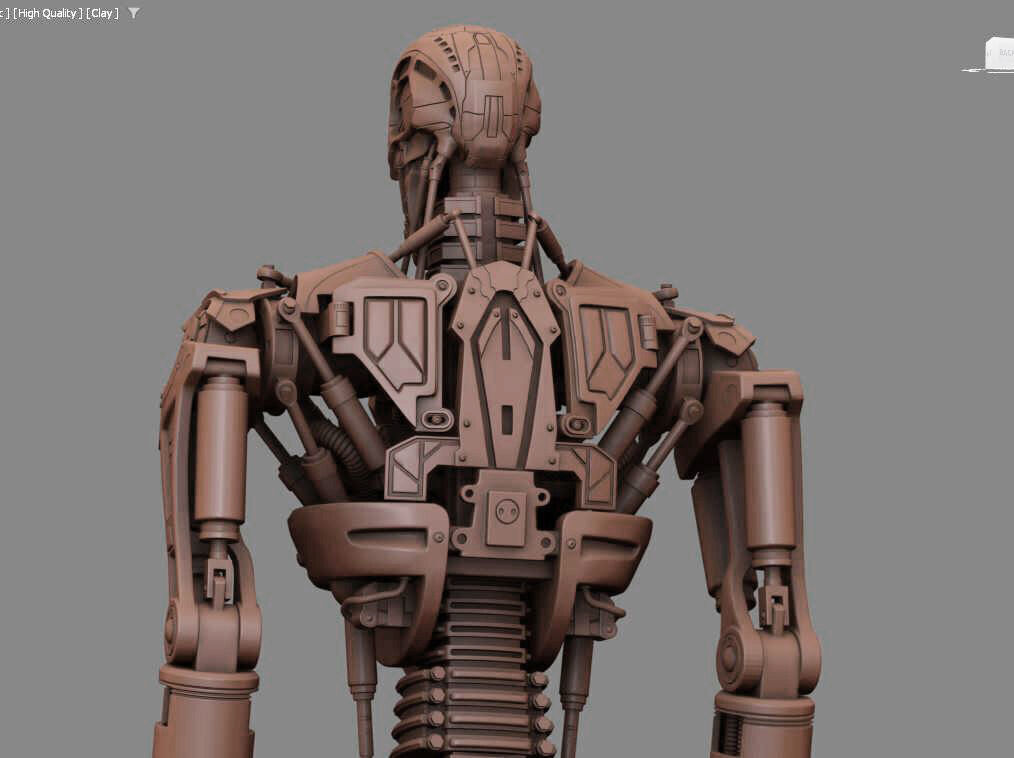 T-600 Terminator Salvation V2 3D print model_14
