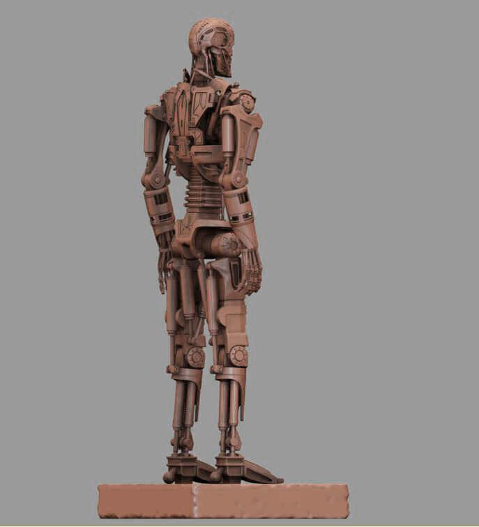 T-600 Terminator Salvation V2 3D print model_27