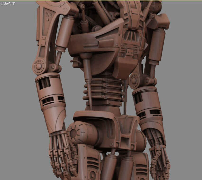 T-600 Terminator Salvation V2 3D print model_17