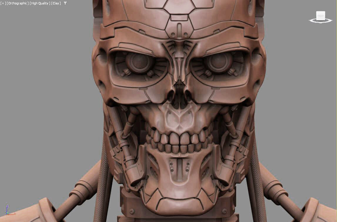 T-600 Terminator Salvation V2 3D print model_70