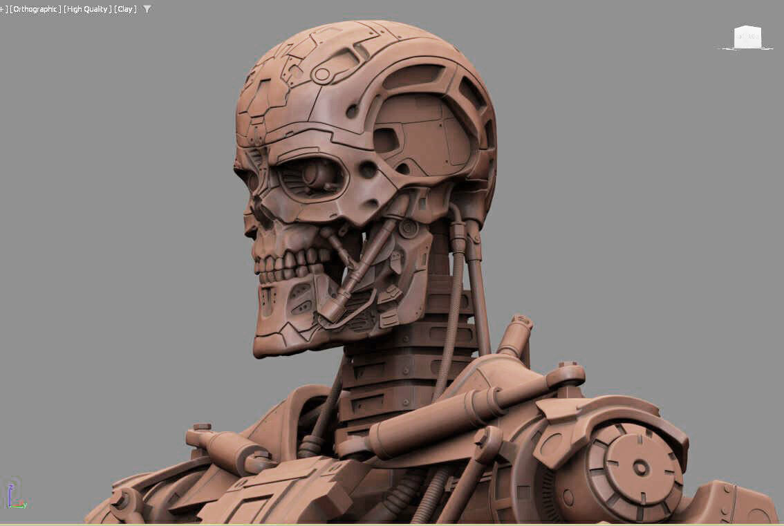 T-600 Terminator Salvation V2 3D print model_52