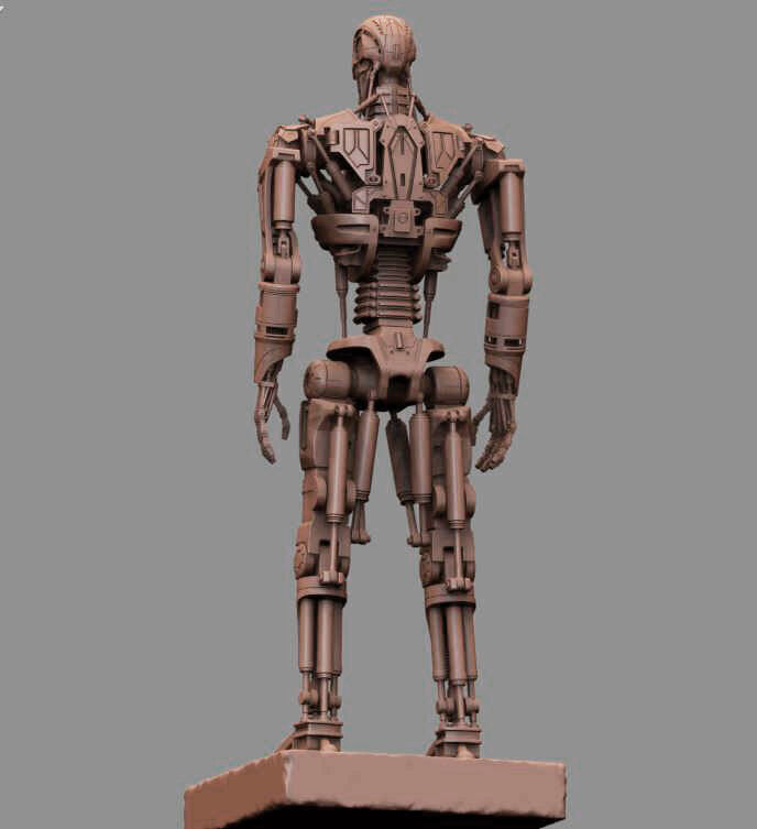 T-600 Terminator Salvation V2 3D print model_39