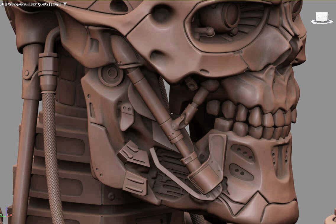 T-600 Terminator Salvation V2 3D print model_4