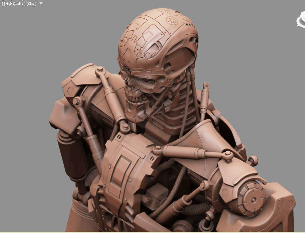 T-600 Terminator Salvation V2 3D print model_60