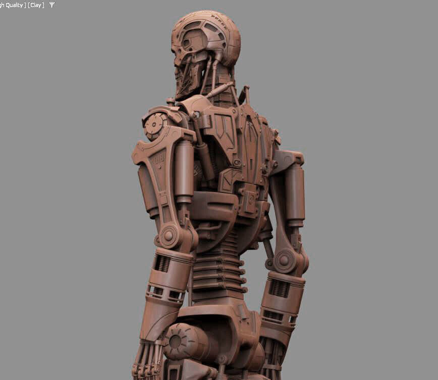 T-600 Terminator Salvation V2 3D print model_55