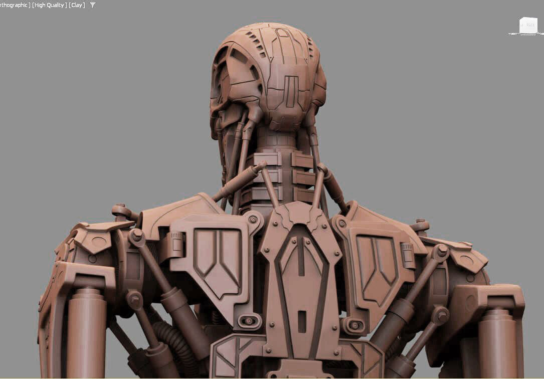 T-600 Terminator Salvation V2 3D print model_40