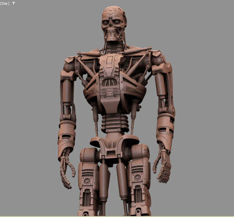 T-600 Terminator Salvation V2 3D print model_46