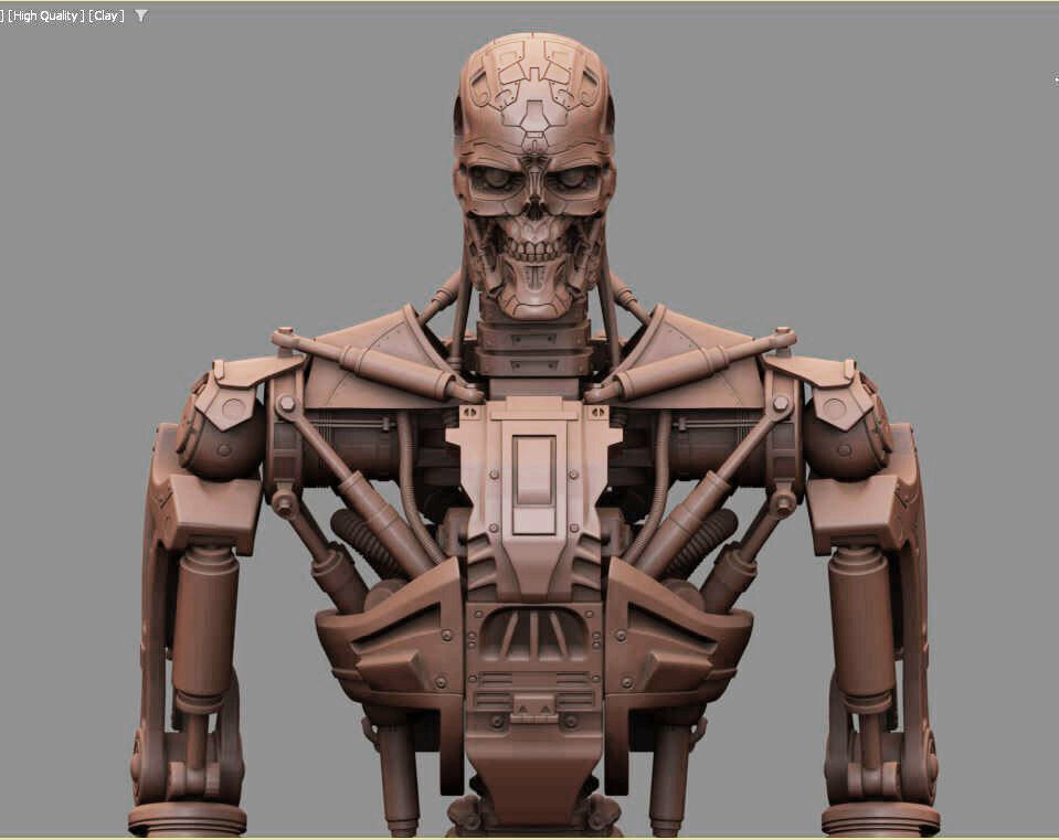 T-600 Terminator Salvation V2 3D print model_69
