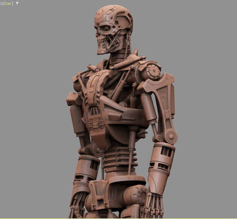T-600 Terminator Salvation V2 3D print model_51