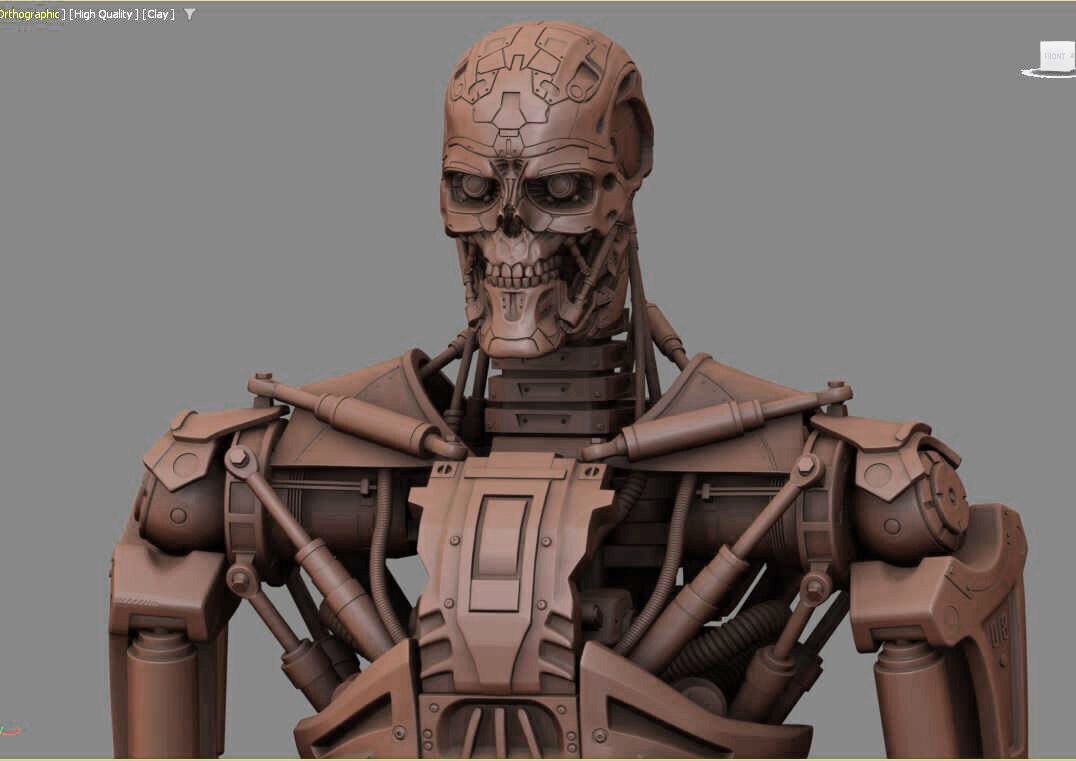 T-600 Terminator Salvation V2 3D print model_18