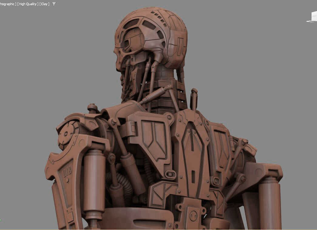T-600 Terminator Salvation V2 3D print model_13