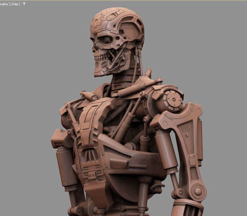T-600 Terminator Salvation V2 3D print model_58