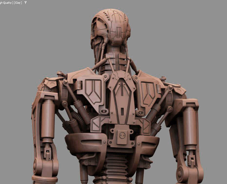 T-600 Terminator Salvation V2 3D print model_41