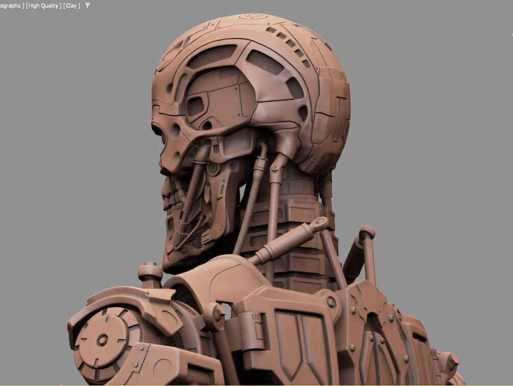 T-600 Terminator Salvation V2 3D print model_54