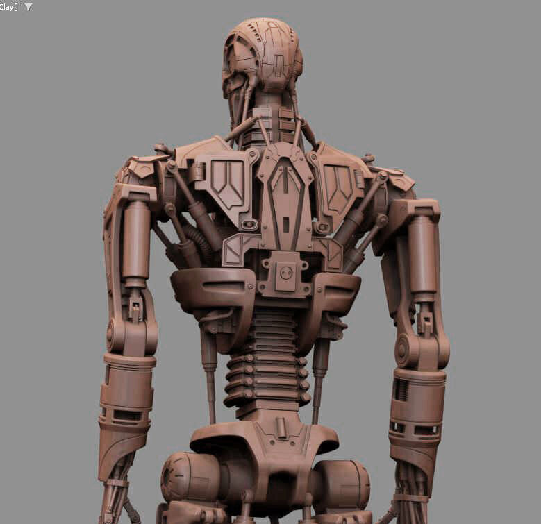 T-600 Terminator Salvation V2 3D print model_37