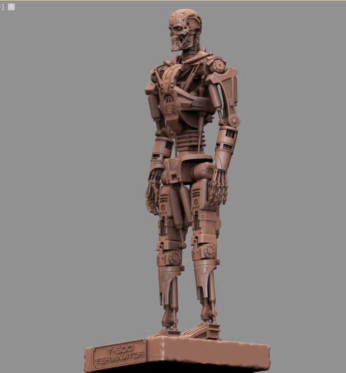 T-600 Terminator Salvation V2 3D print model_44