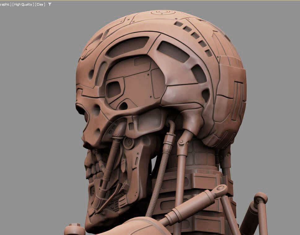 T-600 Terminator Salvation V2 3D print model_48