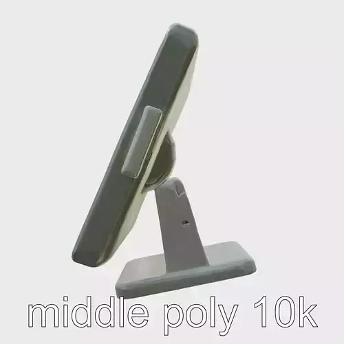 POS Terminal Black Matte Plastic FullHD Display