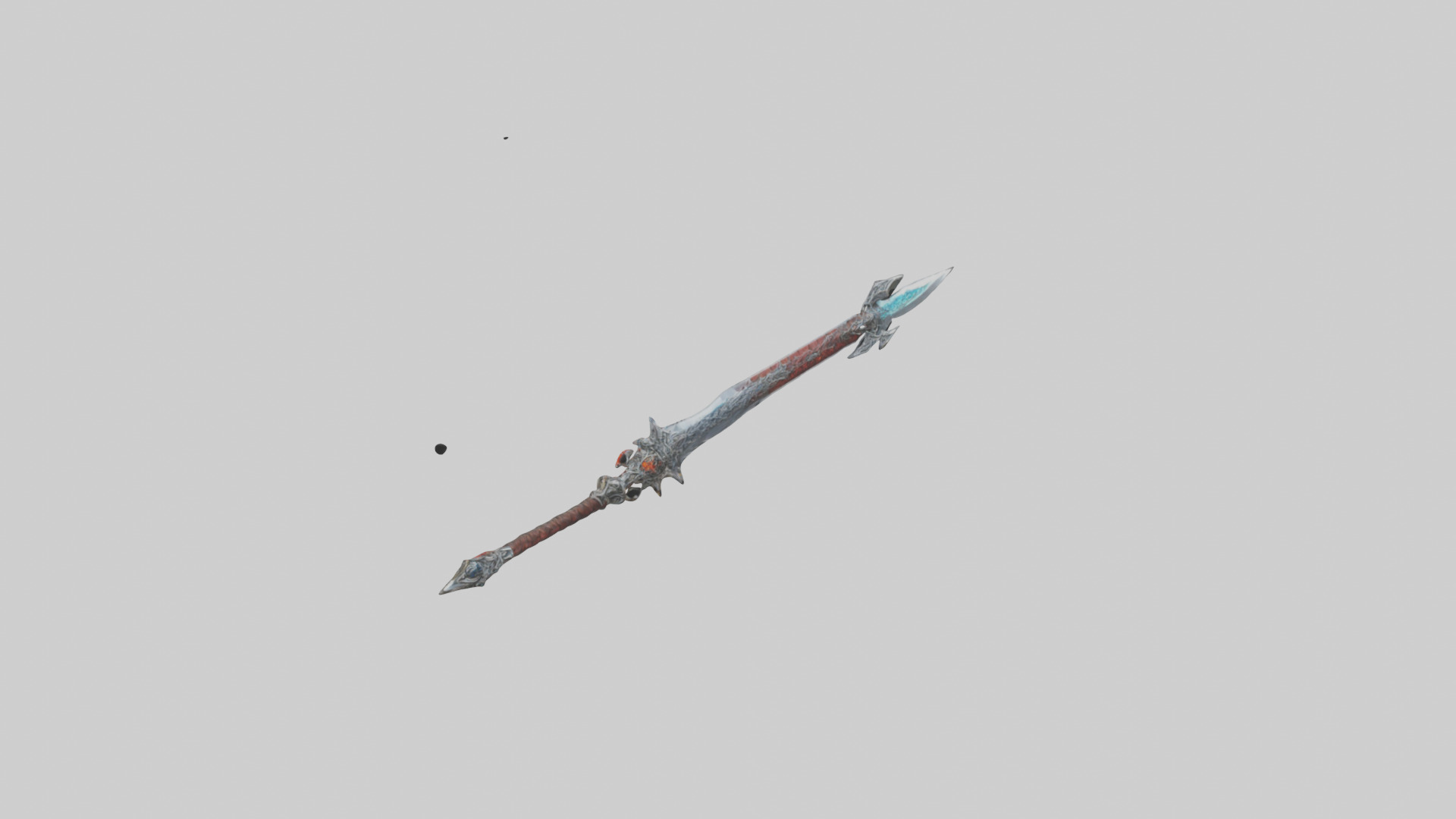 Dragonfire Sword model 3D model_2