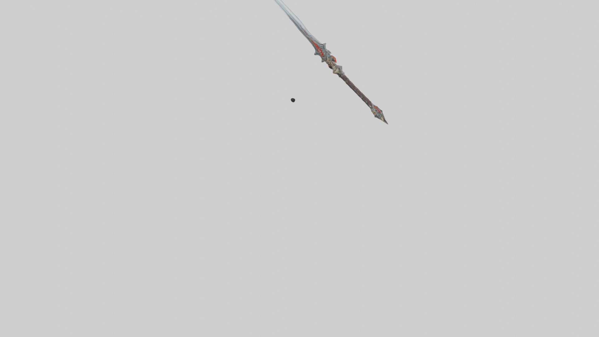 Dragonfire Sword model 3D model_3