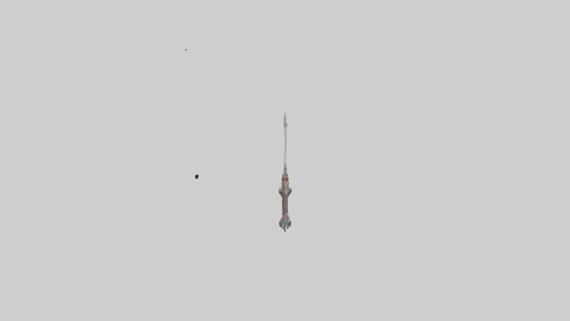 Dragonfire Sword model 3D model_0