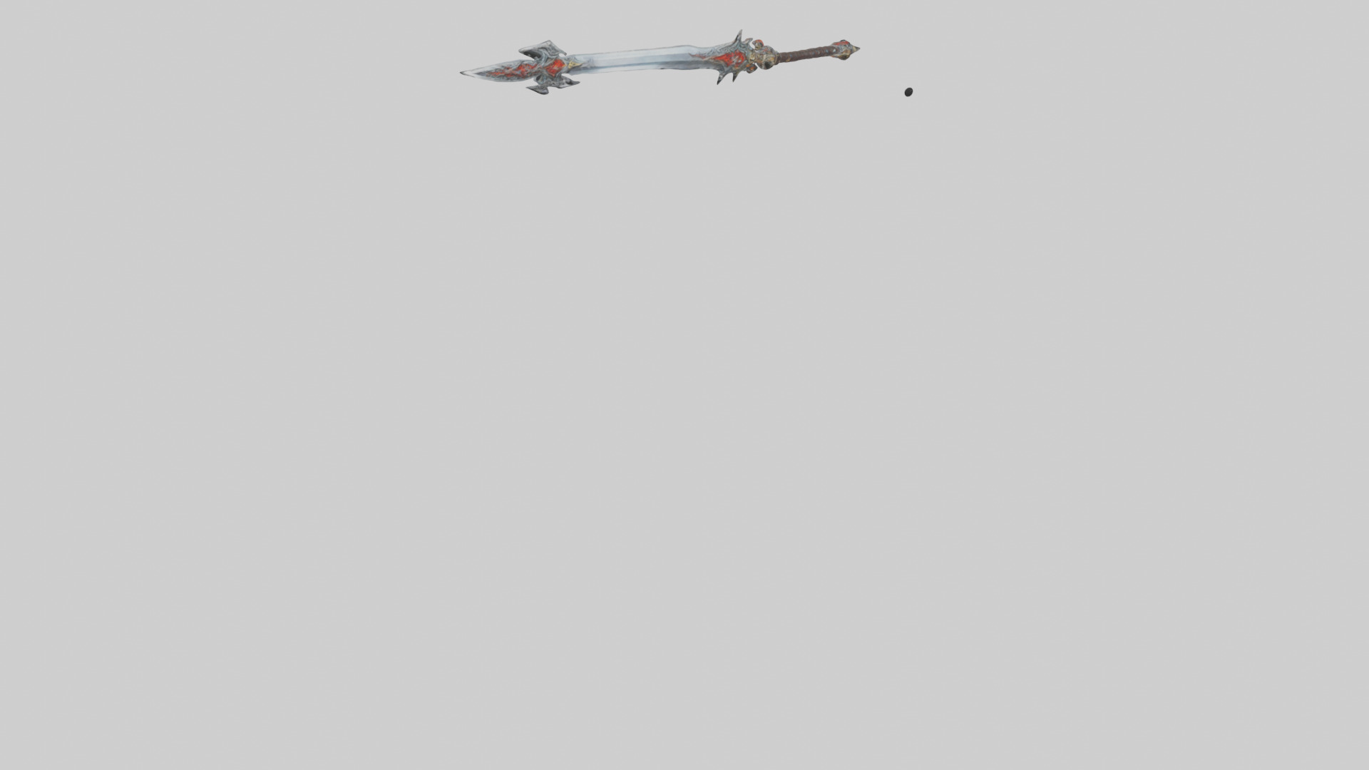 Dragonfire Sword model 3D model_5