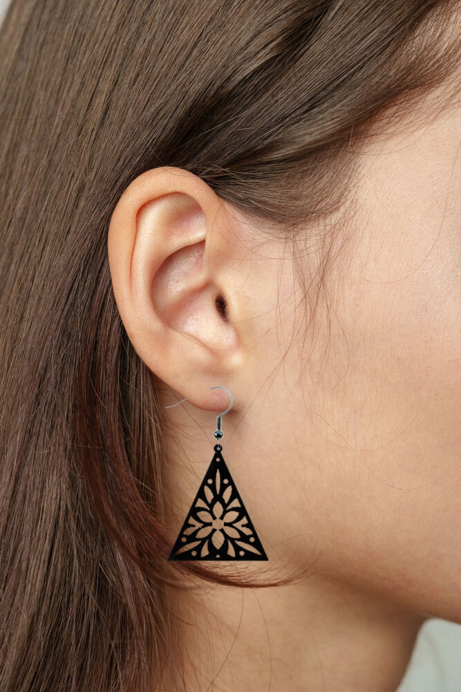 Earrings Modern Minimalist 3D print model_2
