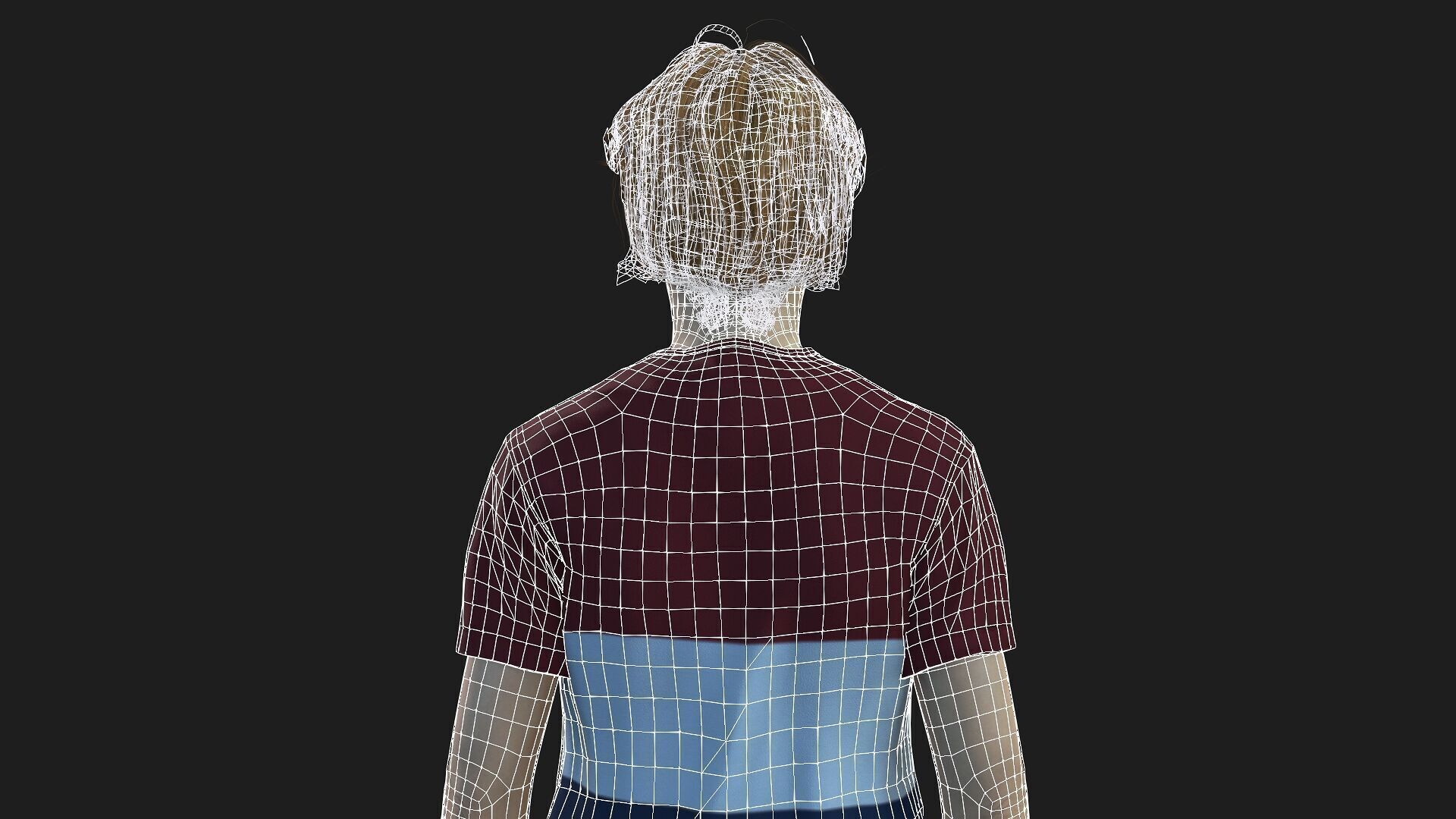 Realistic 3D Young Boy Characterc 3D model_15