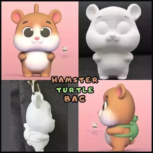 Hamster Turtle Bag