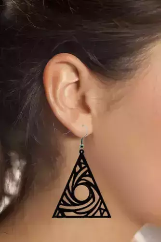 Earrings Modern Minimalist