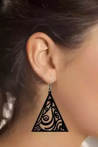 Earrings Modern Minimalist