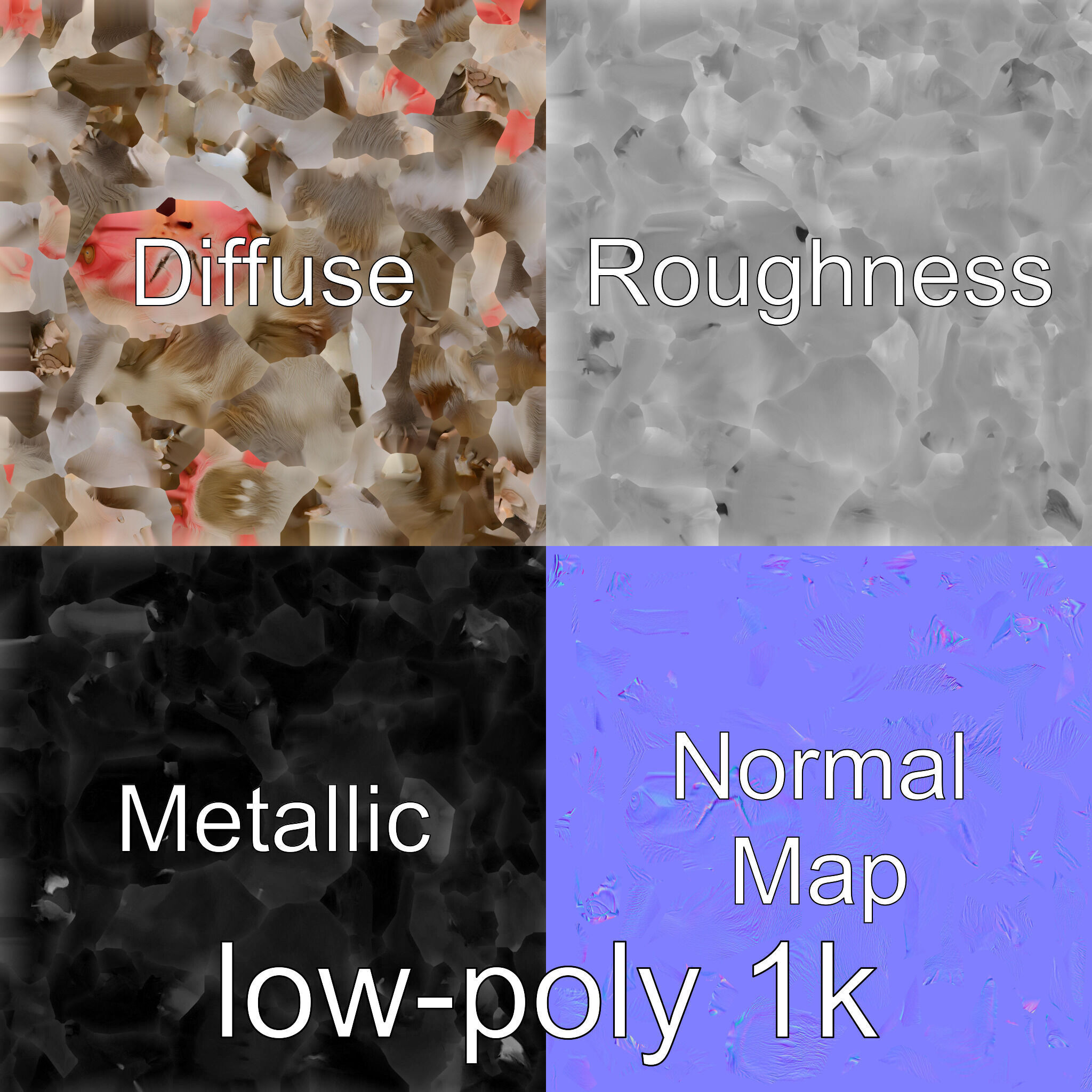 Hamadryas Baboon 3D Model with Detailed Manes and Pink Face Low-poly 3D model_4