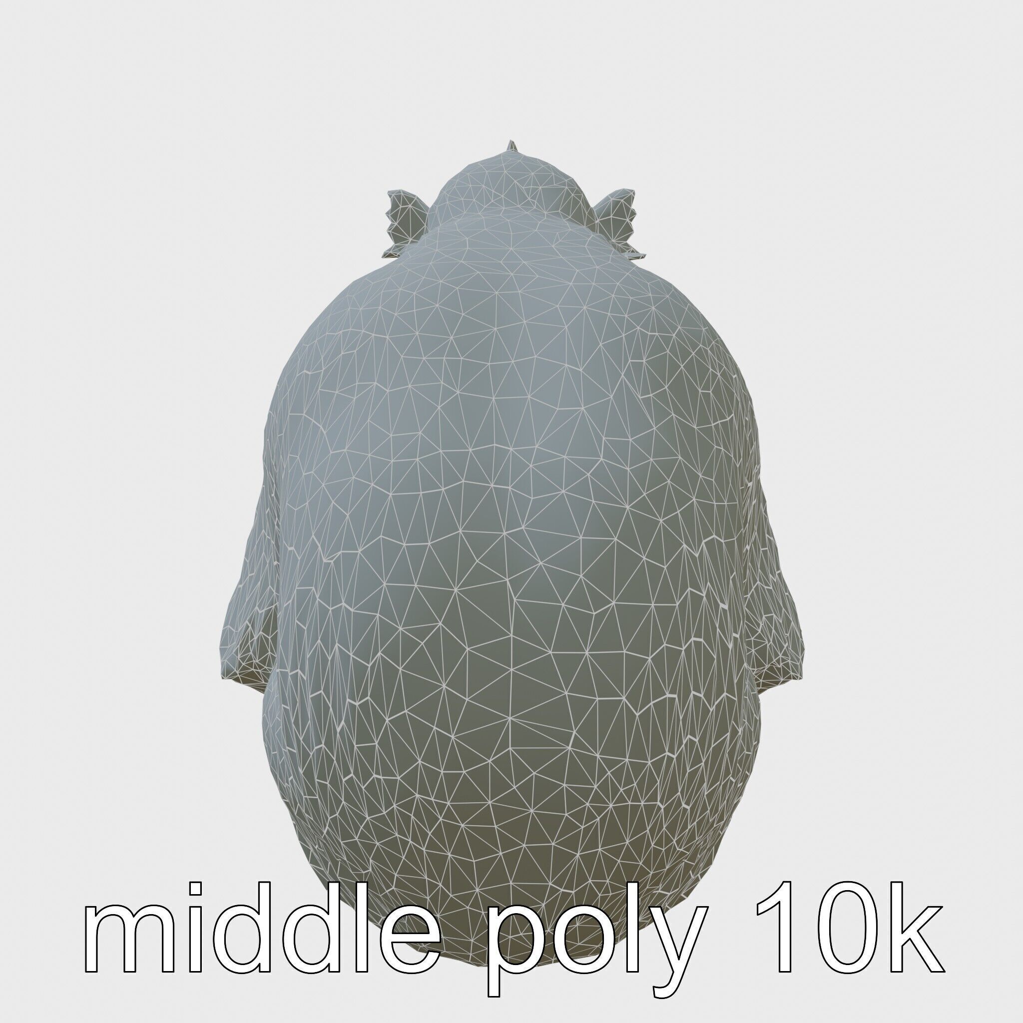 Hamadryas Baboon 3D Model with Detailed Manes and Pink Face Low-poly 3D model_9