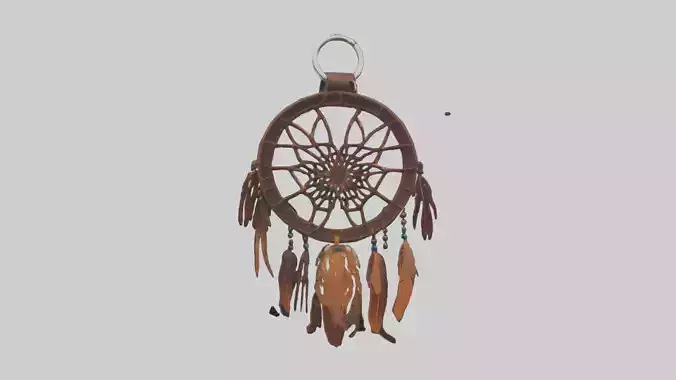 Dreamcatcher keychain model