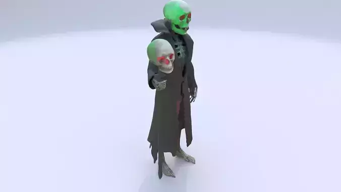 Voodoo Character 1 3D model