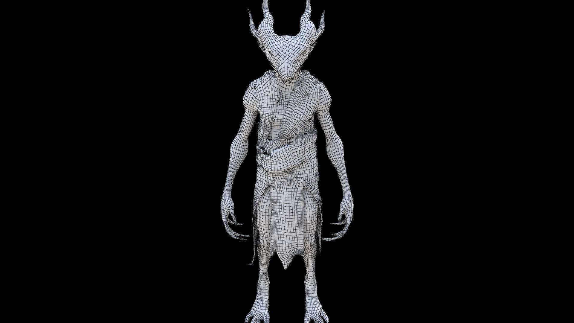Voodoo Character 3 3D model_6