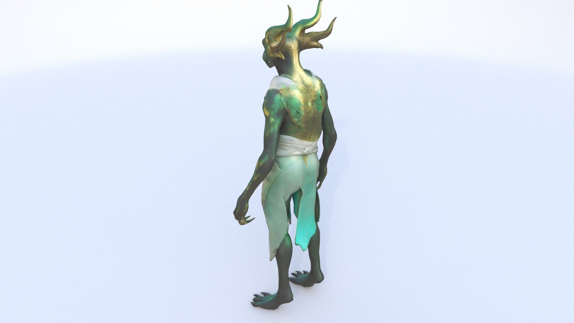 Voodoo Character 3 3D model_3