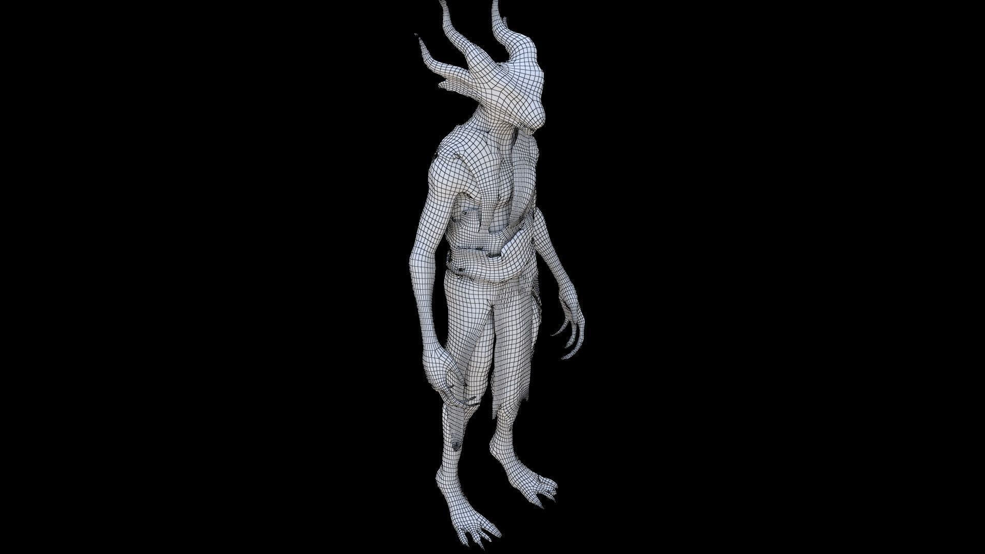 Voodoo Character 3 3D model_5