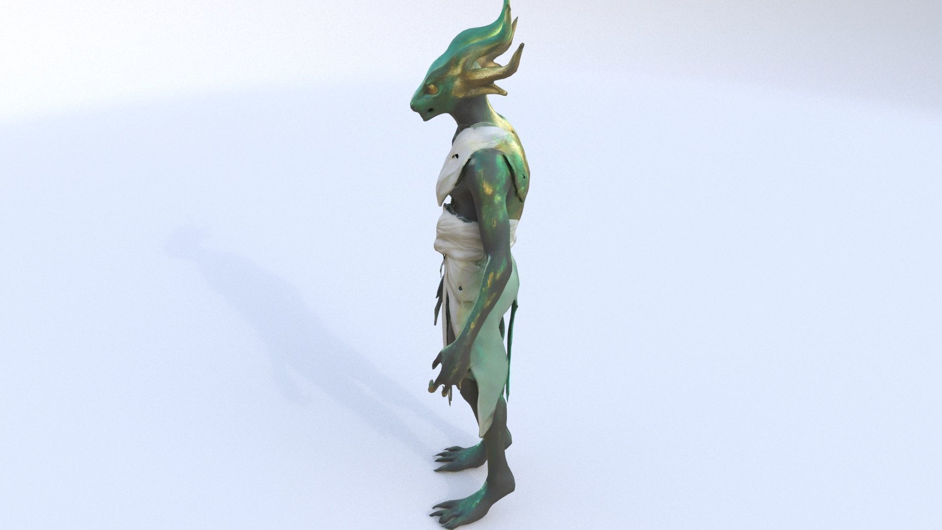 Voodoo Character 3 3D model_2