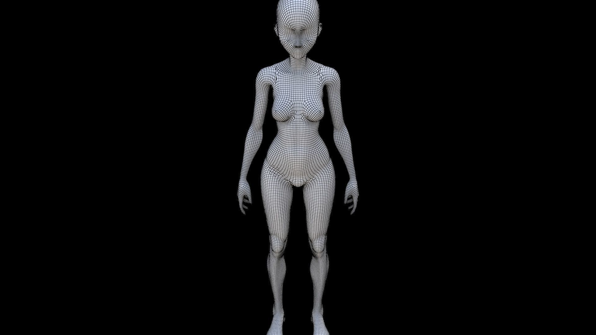 Voodoo Character 35 3D model_6