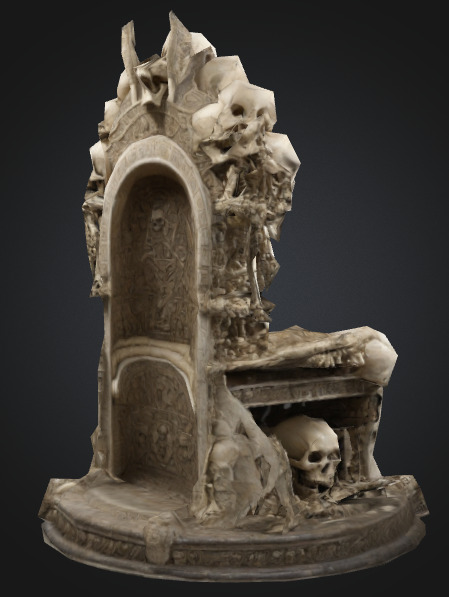 Bone throne 1 3D model_3