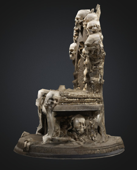 Bone throne 1 3D model_5