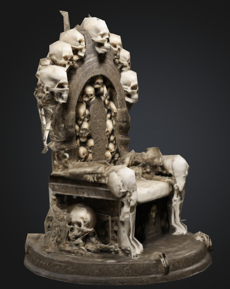Bone throne 1 3D model_4