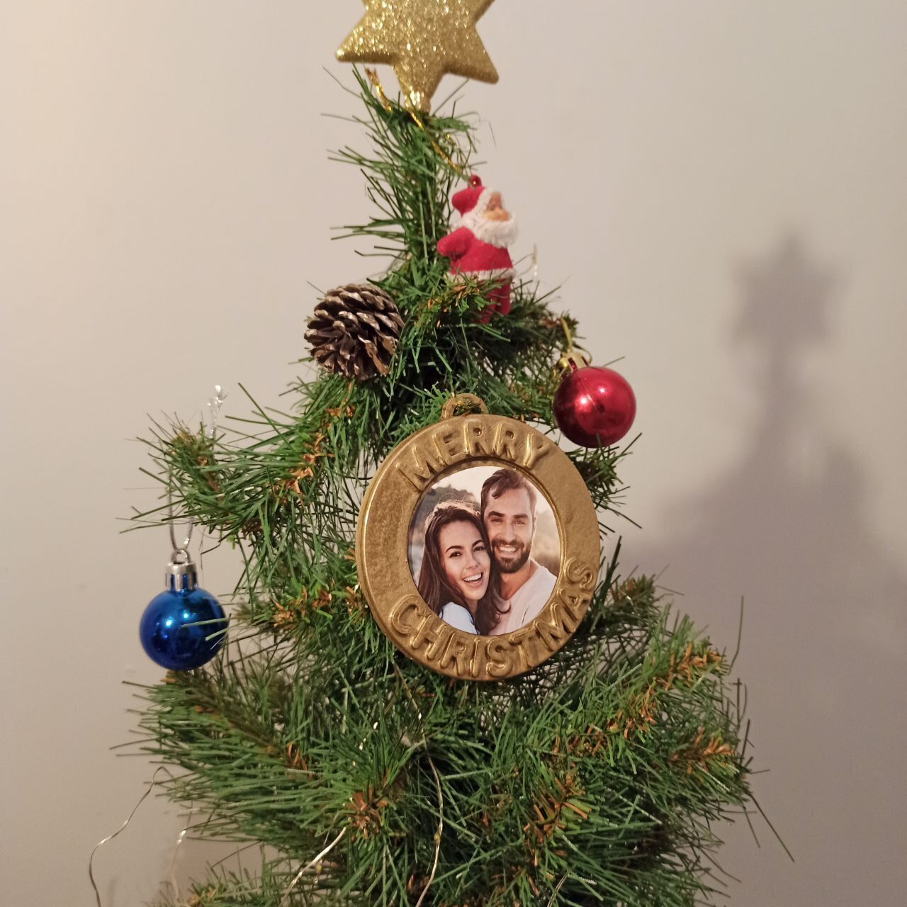 Personalized Christmas Ornaments with Photo 3D print model_6