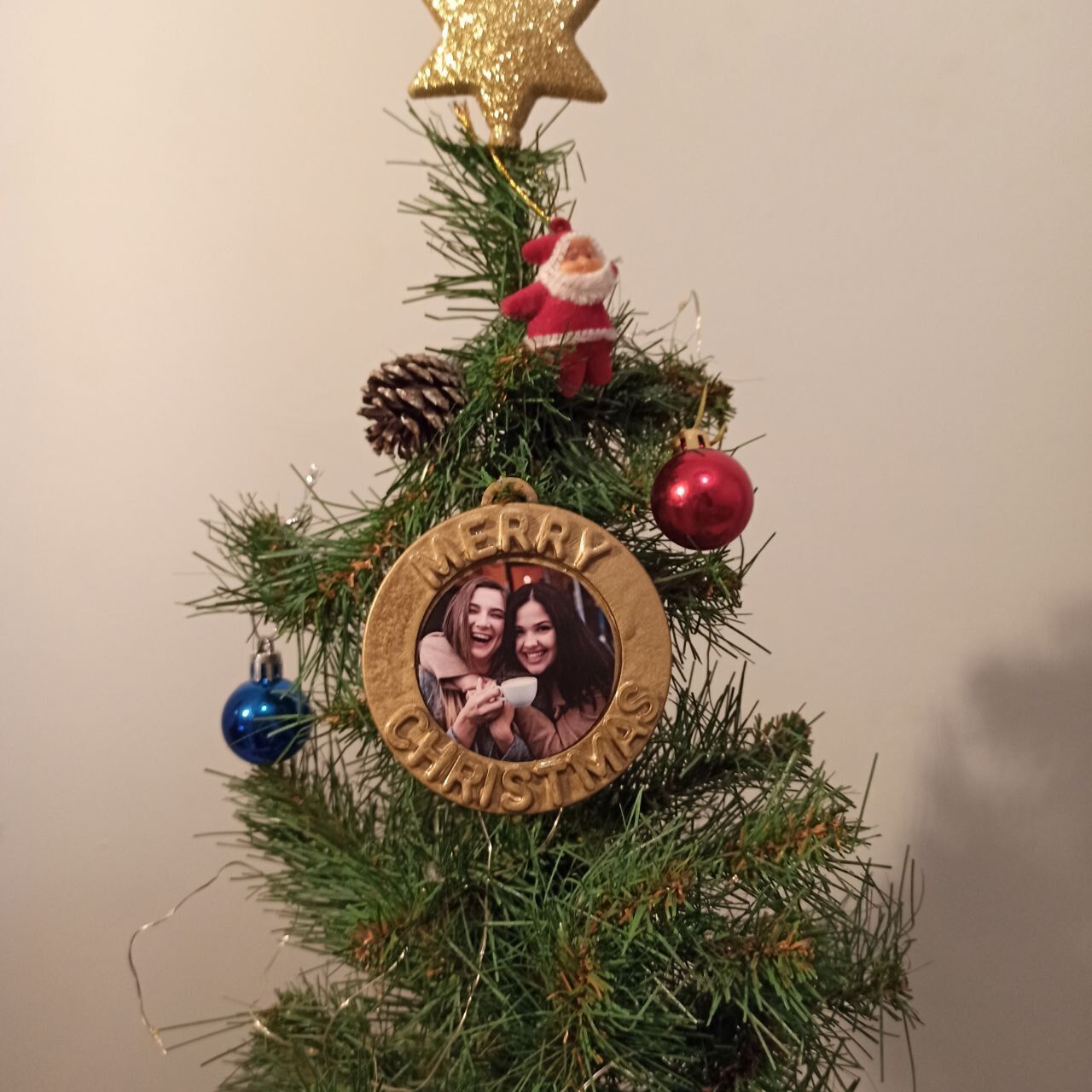 Personalized Christmas Ornaments with Photo 3D print model_8