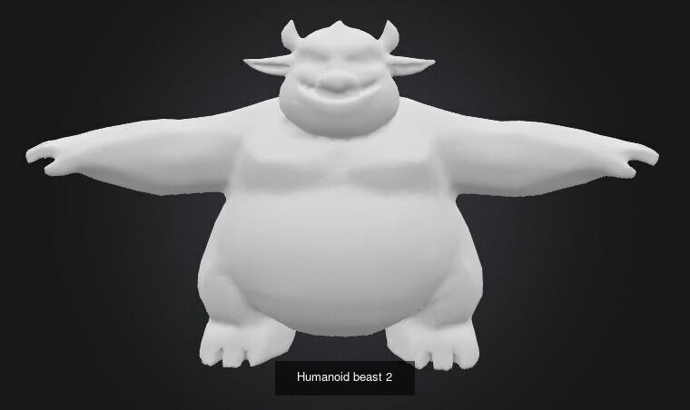 Humanoid beast Pack collection _2