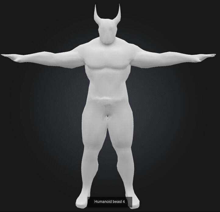 Humanoid beast Pack collection _4