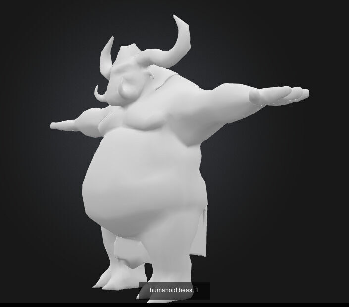 Humanoid beast Pack collection _1