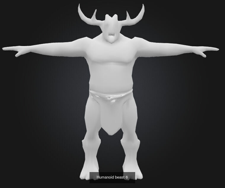 Humanoid beast Pack collection _6